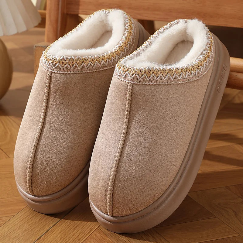 Ultra-Cozy Viral Winter Cloud Slippers | Plush Lined & Warm